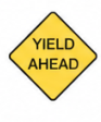 Yield ahead