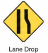 Lane Drop