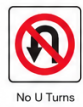 No U Turns